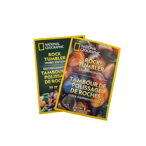 National Geographic Rock Tumbler Kit Preowned Complete Set with Jewelry Kit - Picture 3 of 6